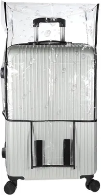 Productafbeelding van Bagagehoezen, kofferhoes, beschermers, waterdichte reisbagagehoezen voor koffer, Zwart, 20 Inch