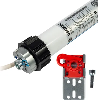 Produktbild von Becker R20-17-E03 Elektronischer Rollladenmotor inkl. Adaptersatz SW60 Universalwandlager