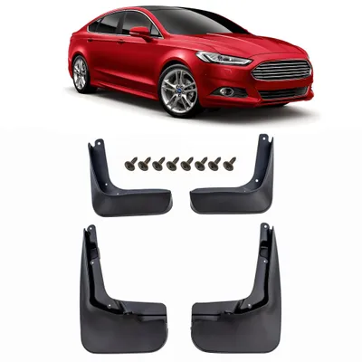 Produktbild von HERSTMOTO Schmutzfänger 4er-Set mit Befestigungssatz für Ford Mondeo MK5 V Sedan 2014-2022, vorne und hinten  [4 Stück]