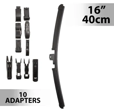 Imagen del producto de Limpiacristales de 16"/40 cm, con 10 adaptadores