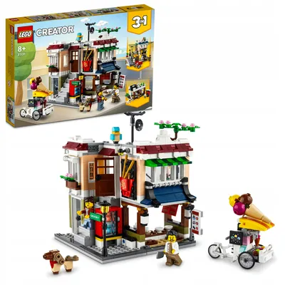 Zdjęcie produktu dla LEGO Creator Sklep z kluskami w śródmieściu, Zestaw do budowania, 8 lat(a), Plastik, 569 szt., 880 g