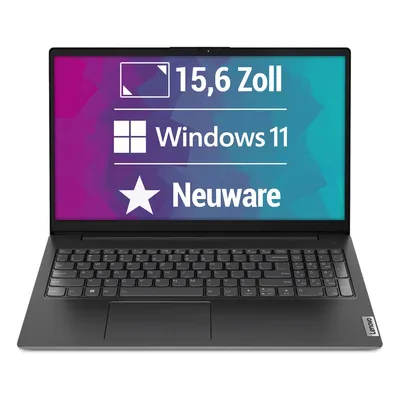 Produktbild von Lenovo V15 G4 AMN - 15,6 Zoll Laptop - AMD Ryzen Ryzen 5-7520U - 16GB RAM - 512GB SSD - Windows 11 Pro - NEU