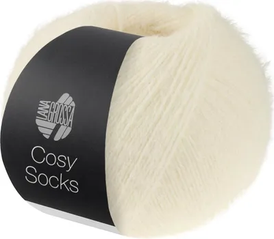 Produktbild von Lana Grossa - Cosy Socks 0010 weiß