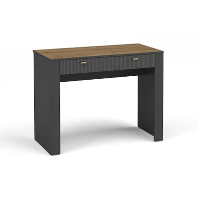 Produktbild von Schminktisch MONTA Schreibtisch mit 1 Schublade Schwarz