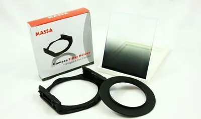 Zdjęcie produktu dla Zestaw typu Cokin - Holder / Pierścień / Filtr Połówkowy Szary - 52mm