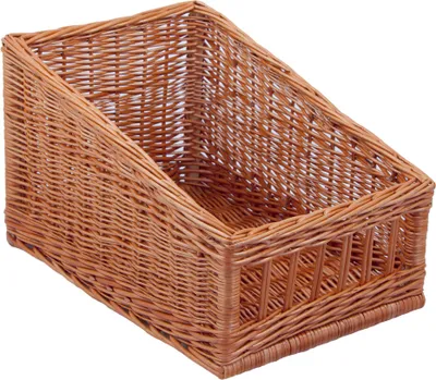 Produktbild von Systemregalkorb, Brotkorb, Brötchenkorb, Thekenkorb, 45x30x16/27cm, gestäbt