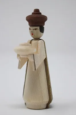 Zdjęcie produktu dla Miniaturowa figurka króla Kaspra, wysokość 5 cm, NOWA