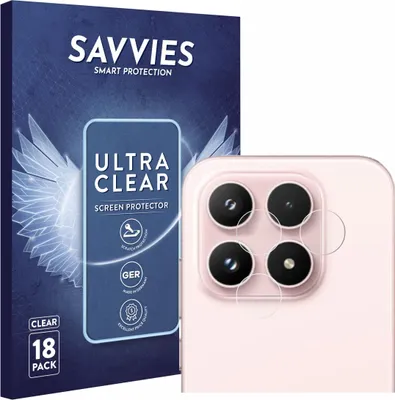 Produktbild von 18x Für Xiaomi 17 (NUR Kameraschutz) Schutzfolie Savvies Displayschutz Display Schutz Folie Klar Transparent