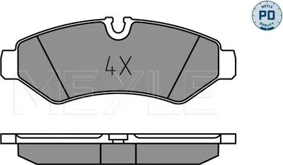 Produktbild von MEYLE 025 207 4720/PD Bremsbeläge Hinten passend für MERCEDES-BENZ Sprinter 3,5-T Kastenwagen (907, 910) SPRINTER 3-t Kasten (910)