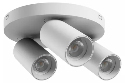 Produktbild von Spectrum Deckenstrahler Madara Altro Weiß rund Ø22cm max. 3 x 8W GU10 schwenkbar