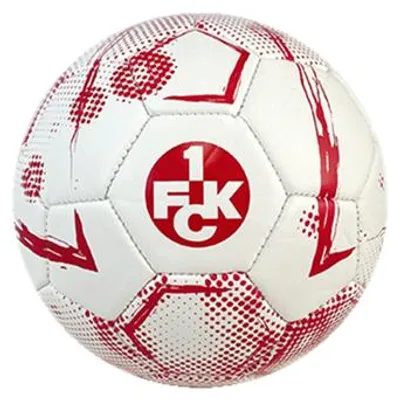 Produktbild von FCK Fußball Miniball Größe 1 weiß matt Offiziell lizenziertes Merchandise