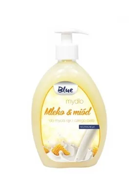 Obrázok produktu pre Modré Mlieko & Med Tekuté Mydlo, 500 ml