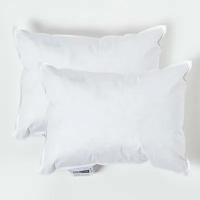 Produktbild von HOMESCAPES 2er-Set Füllkissen 30 x 40 cm – Kissenfüllung Entenfedern