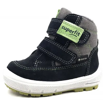 Produktbild von Superfit Groovy Jungen Klettstiefel in Blau, Größe 21