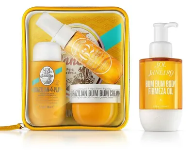 Produktbild von Sol de Janeiro Bum Bum Body Oil und Jet Set Pflege Duo