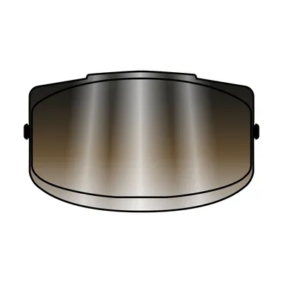Immagine prodotto di Visierino Argento Specchiata Casco Airoh H.20 / Hunter