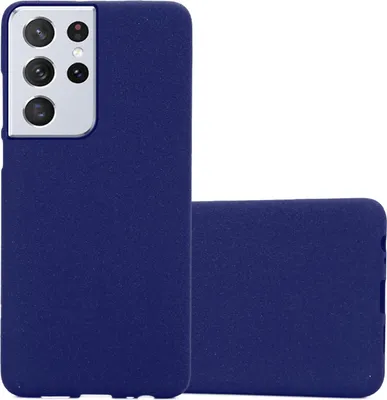 Produktbild von Cadorabo Schutzhülle für Samsung Galaxy S22 ULTRA Hülle in Blau Handyhülle TPU Etui Cover Case