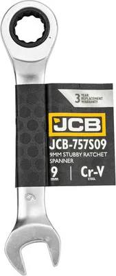 Produktbild von JCB | Ratschenschlüssel 9mm, Schraubenschlüssel, Maulschlüssel, Ringmaulschlüssel