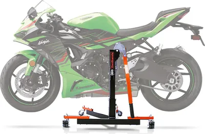 Produktbild von CS Power Evo-Zentralständer für Kawasaki Ninja ZX-6R 24-25 Orange