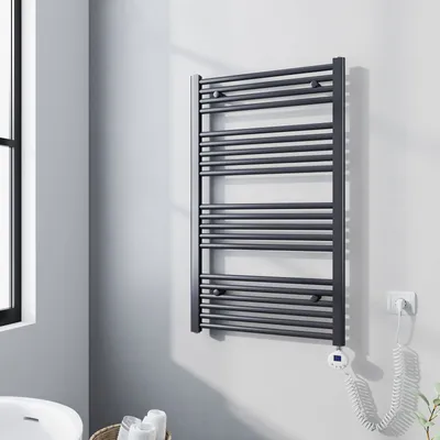 Produktbild von Heilmetz Heizkörper Badheizkörper Elektrisch Anthrazit 100x60cm Handtuchtrockner Handtuchwärmer Elektrisch