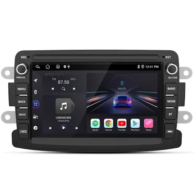 Obrázok produktu pre 7'' carplay 2+32G android13 DAB Autorádio Android auto Für Dacia Renault WIFI BT SWC 2DIN GPS 4Kern