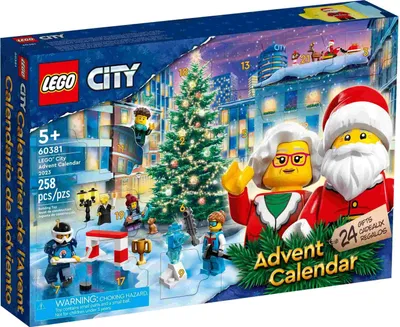Zdjęcie produktu dla LEGO® 60381 - Kalendarz adwentowy City 2023 (258 elementów)