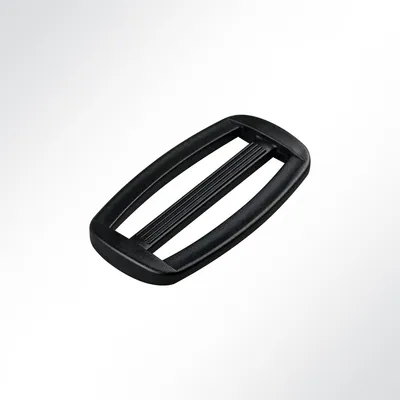 Produktbild von Lysel Kunststoff Schieber, (BxL) 50x37mm in Schwarz (1 Stück)