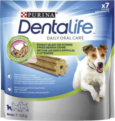 Produktbild von PURINA Dentalife Mini 7-12kg (115g Beutel)