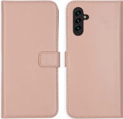 Produktbild von Selencia Echtleder Klapphülle Samsung Galaxy A13 (5G) / A04s - Dusty Pink