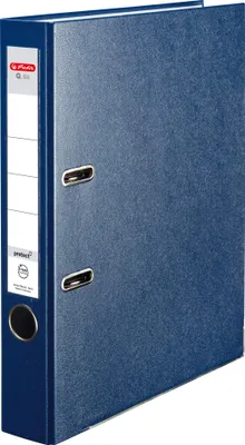 Produktbild von Herlitz Ordner A4/50 mm, Marineblau
