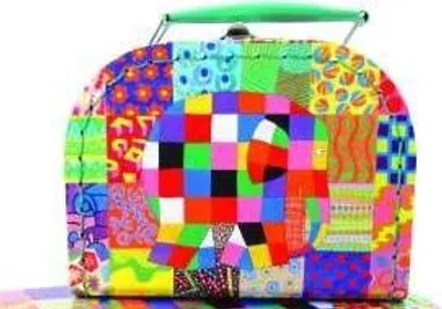 Produktbild von Petit Jour Kinderkoffer Elmar der Elefant Größe S
