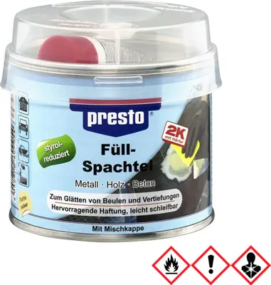 Immagine prodotto di Presto Prestolith stucco poliestere 2K ocra 250g