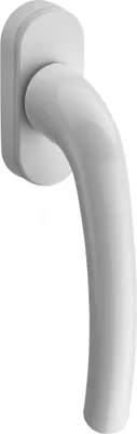Image de Béquille de crémone de fenêtre, carré 7mm, blanc (ral 9010) - THIRARD