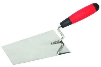 Obrázek produktu pro Lžíce nerez zednická FESTA gum.ručka 140x80mm 31233