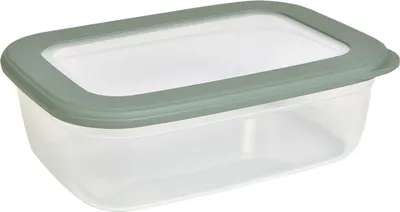 Imagen del producto de MICHELINO: Contenedor de almacenamiento, recipiente hermético, depósito para despensa. Capacidad: 1200 ml. Color: verde