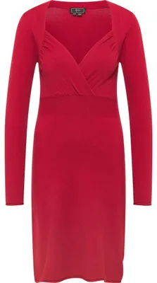 Productafbeelding van threezy dames tricotjurk 11019458-TH01, zwart, maat XS/S
