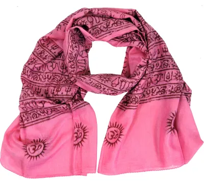 Produktbild von Dünnes Baba Tuch, Benares Lunghi - Rosa, Uni, Pink, Viskose, 180*95 cm, Sarongs & Tücher