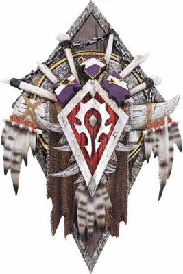 Zdjęcie produktu dla Dekoracja ścienna World of Warcraft Horda 30 cm