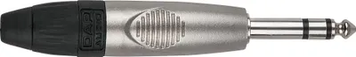 Produktbild von DAP 6.3 mm Jack X-type Stereo Nickelgehäuse