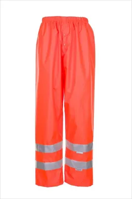 Produktbild von Planam Warnregenhose wasserdicht Gr. 4XL orange