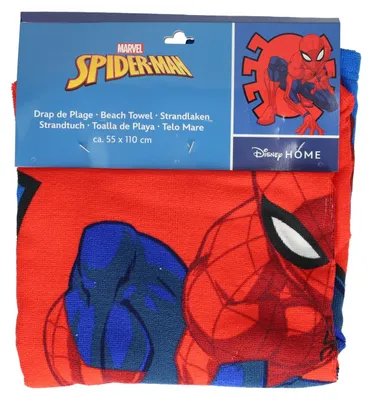 Zdjęcie produktu dla Ręcznik plażowy Spiderman poncho 55x110 cm