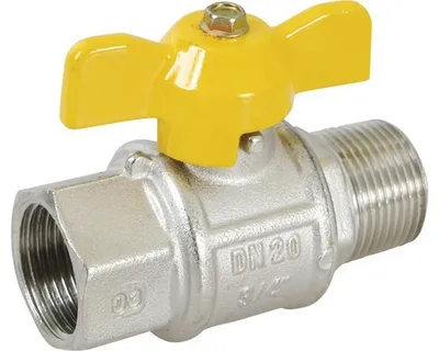 Obrázek produktu pro Plnoprůtokový kulový kouhout Š1/2"xM1/2"