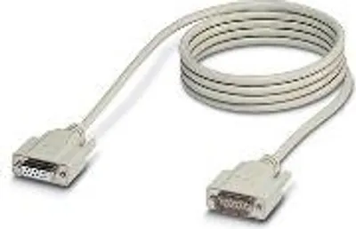Produktbild von Phoenix 1656262, Grau, 1 m, D-SUB 15-pin, D-SUB 15-pin, Männlich, Weiblich