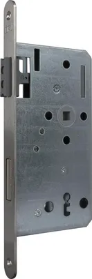 Obrázek produktu pro KFV Magnetický zámek BB 72mm - dveřní zámek, zadlabávací magnetický zámek DM 55 kulatý, nerezová ocel
