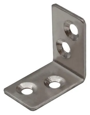 Produktbild von 10x Edelstahl Winkelverbinder 32x32x20mm Lochwinkel Verbinder Holzverbinder10x Edelstahl Winkelverbinder 32x32x20mm Lochwinkel Verbinder Holzverbinder