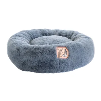 Obrázok produktu pre Akinu CZECH FOREST Plyšový pelech pre psov tmavosivý L 75 cm