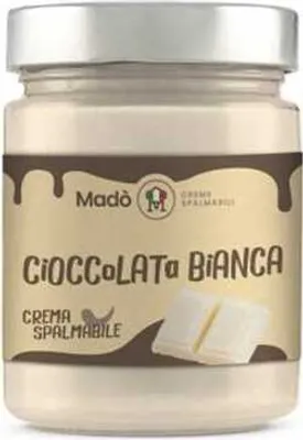 Produktbild von Crema di Cioccolata Bianca weiße Schokoladencreme 350g - Mado