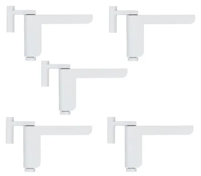 Produktbild von ABUS Türschließer 2603 - 5er Set in weiß