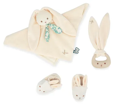 Produktbild von Kaloo Meine Erste Geburtstagsgeschenkbox Mit Teddybär Beige Beige One Size