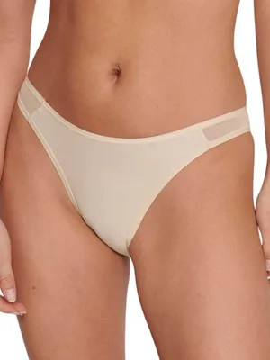 Productafbeelding van Sloggi dames slip, Soft Adapt, model Tiny Tanga, kleur Naturel (076), maat XL
